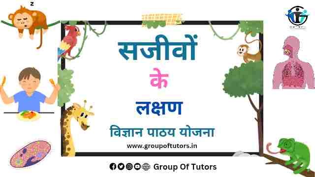 सजीवों के लक्षण पाठ योजना B.Ed Lesson Plans Group OF Tutors Characteristics Of living things lesson plan b.ed